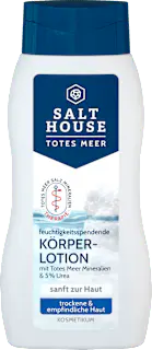 Salthouse Körperlotion Totes Meer Mineralien & 5% Urea, Reisegröße, 50 ml