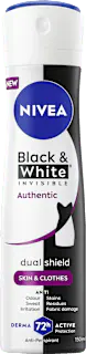 NIVEA Antitranspirant Deospray Black & White Invisible Authentic, 150 ml