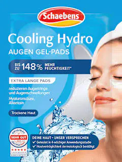 Schaebens Augenpads Gel Cooling Hydro (1 Paar), 2 St