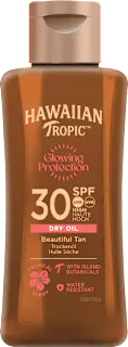 Hawaiian Tropic Sonnenöl glowing protection dry oil, LSF 30, Reisegröße, 75 ml