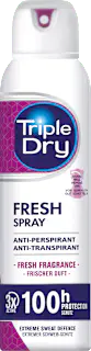 Triple Dry Antitranspirant Deospray Fresh, 150 ml