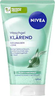 NIVEA Waschgel mit klärenden Peeling-Partikeln, 150 ml