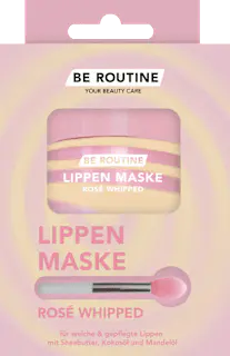BE ROUTINE Lippenpflege Lippenmaske Rosé Whip, 17 g