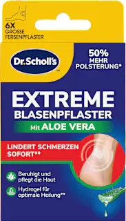 Dr. Scholl's Blasenpflaster Extreme mit Aloe Vera, 6 St