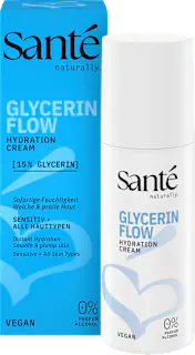 Santé naturally. Gesichtscreme Glycerin Flow Hydration, 50 ml