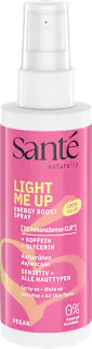 Santé naturally. Gesichtsspray Light Me Up Energy Boost, 75 ml