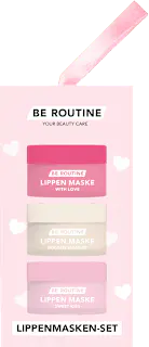 BE ROUTINE Lippenmasken Set 3tlg, 30 g