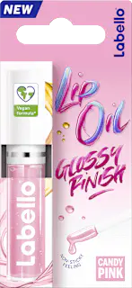 Labello Lip Oil Glossy Finish Candy Pink, 5,5 ml