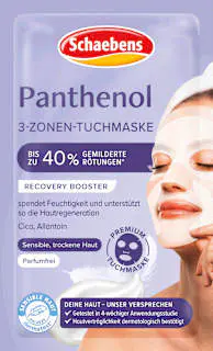 Schaebens Tuchmaske Panthenol 3-Zonen, 1 St