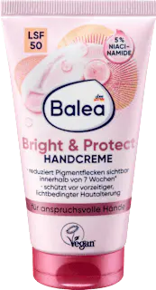 Balea Handcreme Bright & Protect LSF 50, 75 ml