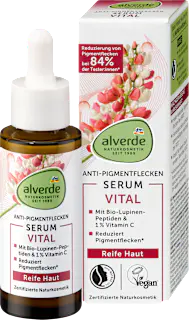 alverde NATURKOSMETIK Pigmentfleckenserum Vital, 30 ml