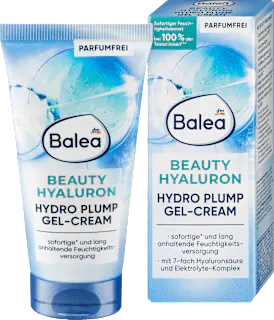 Balea Gesichtscreme Gel Beauty Hyaluron Hydro Plump, 50 ml