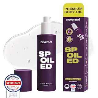 nevernot Spoiled Massageöl, 100 ml