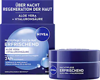 NIVEA Nachtcreme erfrischend, 50 ml