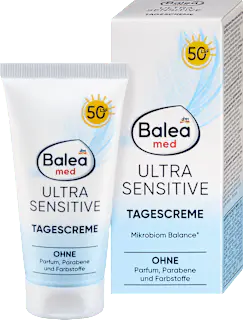Balea med Gesichtscreme ultra sensitive LSF 50, 50 ml