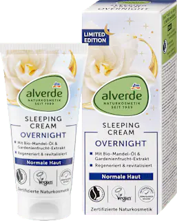 alverde NATURKOSMETIK Nachtcreme Overnight Sleeping, 50 ml