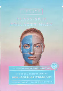 Yeauty Gesichtsmaske Glass-Skin Hydrogel Kollagen & Hyaluron, 1 St