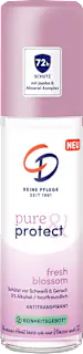 CD Antitranspirant Deo Zerstäuber pure & protect fresh blossom, 75 ml