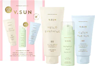 V.SUN Sonnenschutz Travel Set 3tlg, 1 St