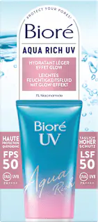Bioré Sonnenfluid aqua rich uv LSF 50, 50 ml