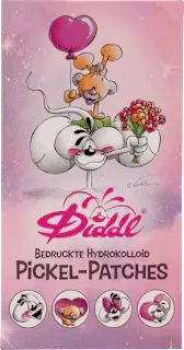 Diddl Anti Pickel Patches Diddl bedruckt Hydrokolloid, 28 St