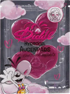 Diddl Augenpads Diddl Hydrogel Hyaluron & Jojobaöl (1 Paar), 2 St