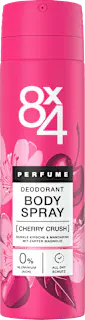 8x4 women Deo Bodyspray Cherry Crush, 150 ml