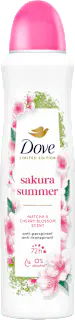 Dove Antitranspirant Deospray sakura summer Matcha & Cherry Blossom Scent, 150 ml