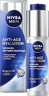 NIVEA MEN Anti Age Hyaluron 24H Hydro Gel, 50 ml