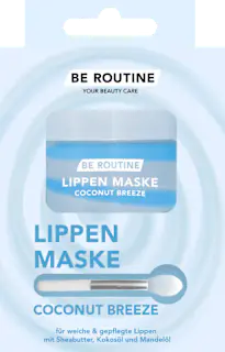 BE ROUTINE Lippenmaske Coconut Breeze, 17 g
