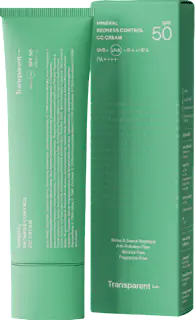 Transparent Lab CC Cream Mineral Redness Control LSF 50, 45 ml