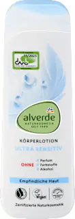 alverde NATURKOSMETIK Körperlotion Ultra Sensitv, 250 ml