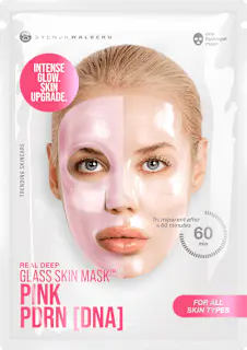 Svenja Walberg Tuchmaske Glass Skin Pink PDRN [DNA], 1 St
