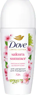 Dove Antitranspirant Deo Roll-on sakura summer Matcha & Cherry Blossom Scent, 50 ml