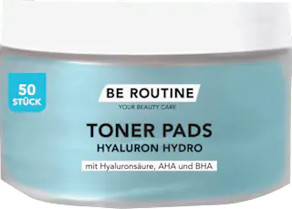 BE ROUTINE Toner Pads Hyaluron Hydro, 50 St