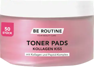 BE ROUTINE Toner Pads Kollagen Kiss, 50 St