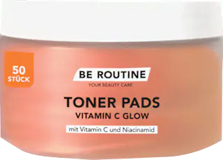 BE ROUTINE Toner Pads Vitamin C Glow, 50 St
