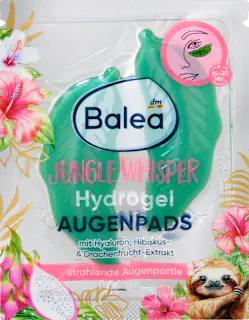 Balea Augenpads Hydrogel Blätter (1 Paar), Jungle Whisper, 2 St