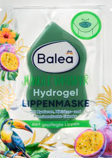Balea Lippenmaske Hydrogel grün, Jungle Whisper, 1 St