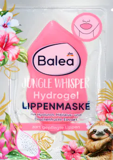 Balea Lippenmaske Hydrogel rosa, Jungle Whisper, 1 St
