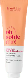 Jean&Len Fuß- & Nagelbalsam intensiv 2in1 Treatment, 100 ml