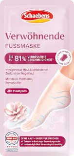 Schaebens Fußmaske Socken verwöhnend (1 Paar), 2 St