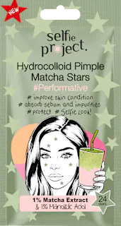 Selfie Project Anti-Pickel Patches Hydrocolloid Pimple Matcha Stars, 24 St