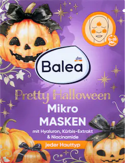 Balea Mikromaske Pretty Halloween, 3 St