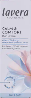 lavera NATURKOSMETIK Gesichtscreme Rich Cream Calm & Comfort, 50 ml
