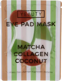 Yeauty Augenpads Matcha Collagen Coconut (1 Paar), 2 St