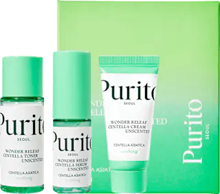 Purito SEOUL Wonder Releaf Centella Mini Kit Unscented, 60 ml