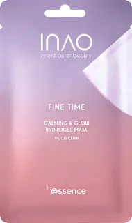 INAO Gesichtmaske Hydrogel Fine Time Calming & Glow, 1 St