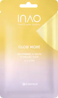 INAO Gesichtsmaske Hydrogel Glow Mode Brightening & Glow, 1 St