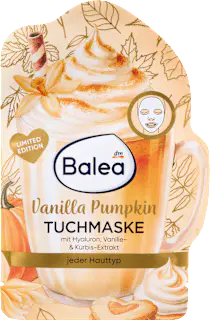 Balea Tuchmaske Vanilla Pumpkin, 1 St